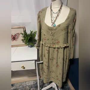 Super cute flower print dress